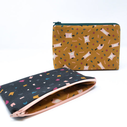 256 - Zippered Pouch Set - Thursday, May 30th, 6:30pm - 9:30pm-Class-Spool of Thread