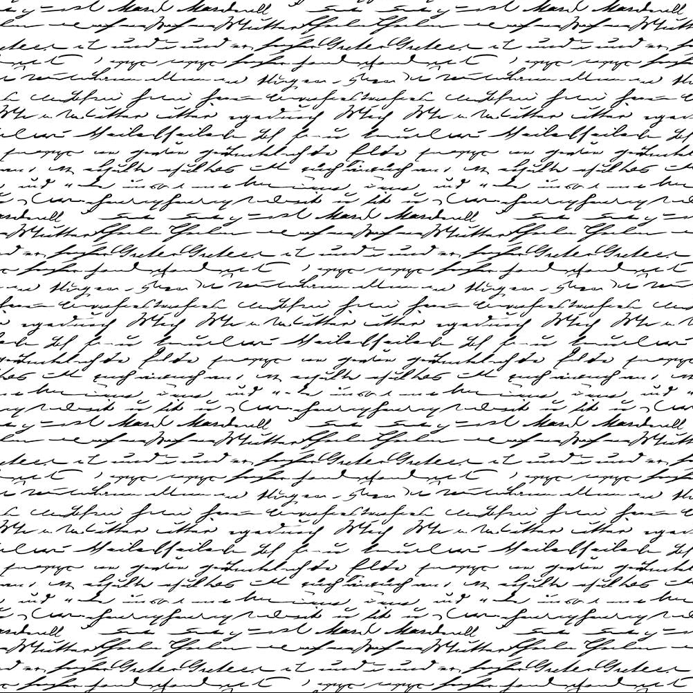 Nature's Sketchbook Journal White ½ yd