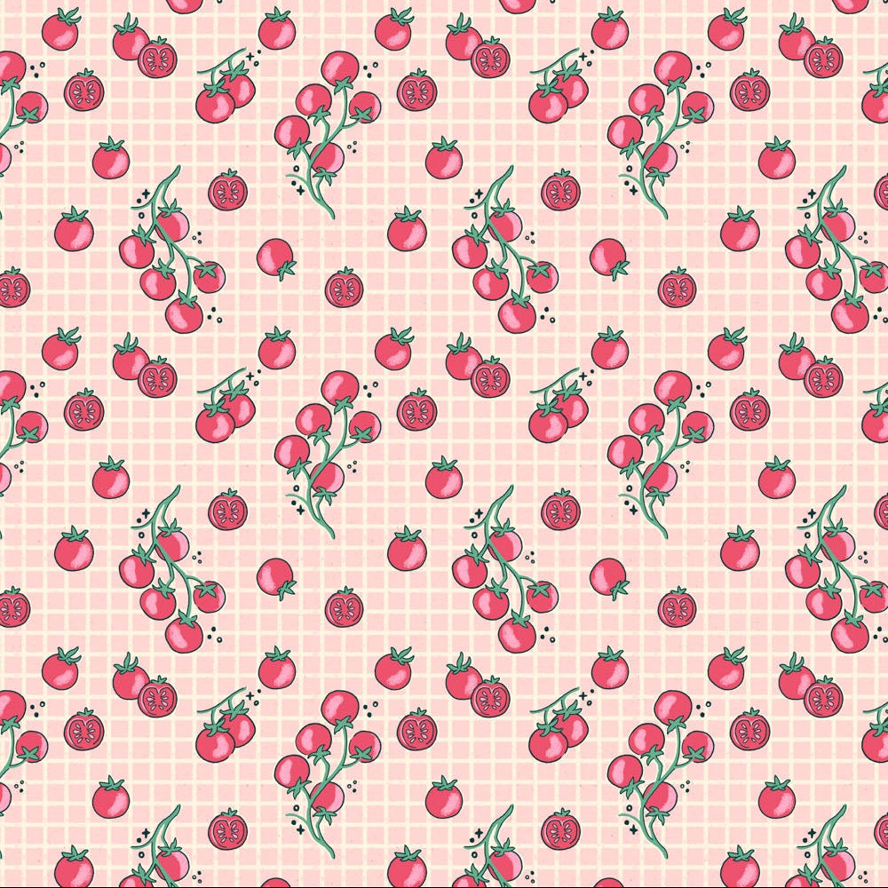 Oven Fresh Tomato Pink ½ yd