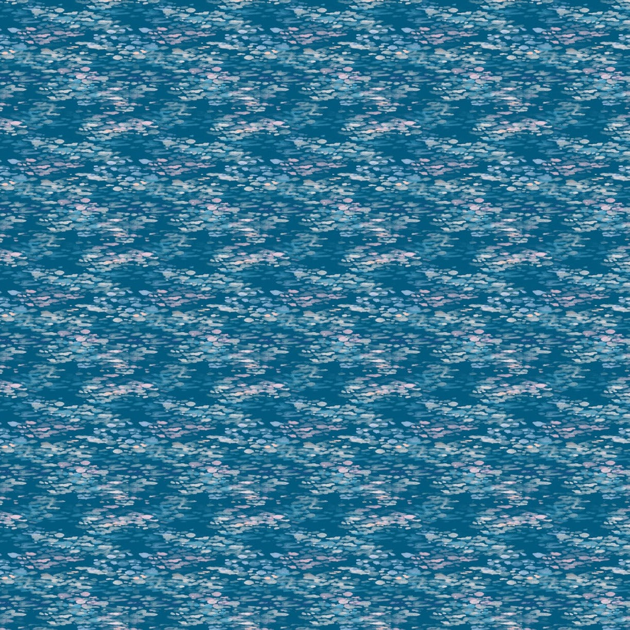 Alpine Bliss Shimmer Teal ½ yd-Fabric-Spool of Thread