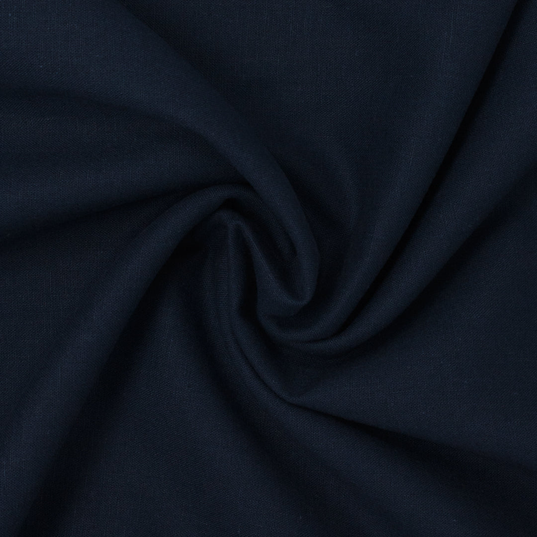 Arbutus Washed Linen Cotton Hyacinth ½ yd-Fabric-Spool of Thread