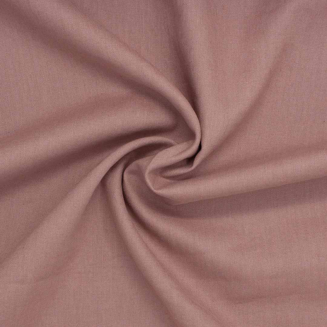 Arbutus Washed Linen Cotton Plum Blossom ½ yd