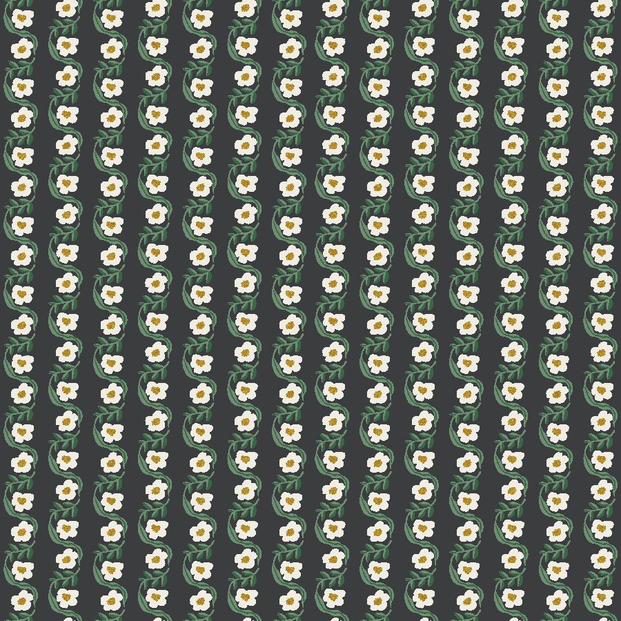 Bramble Black Metallic ½ yd-Fabric-Spool of Thread