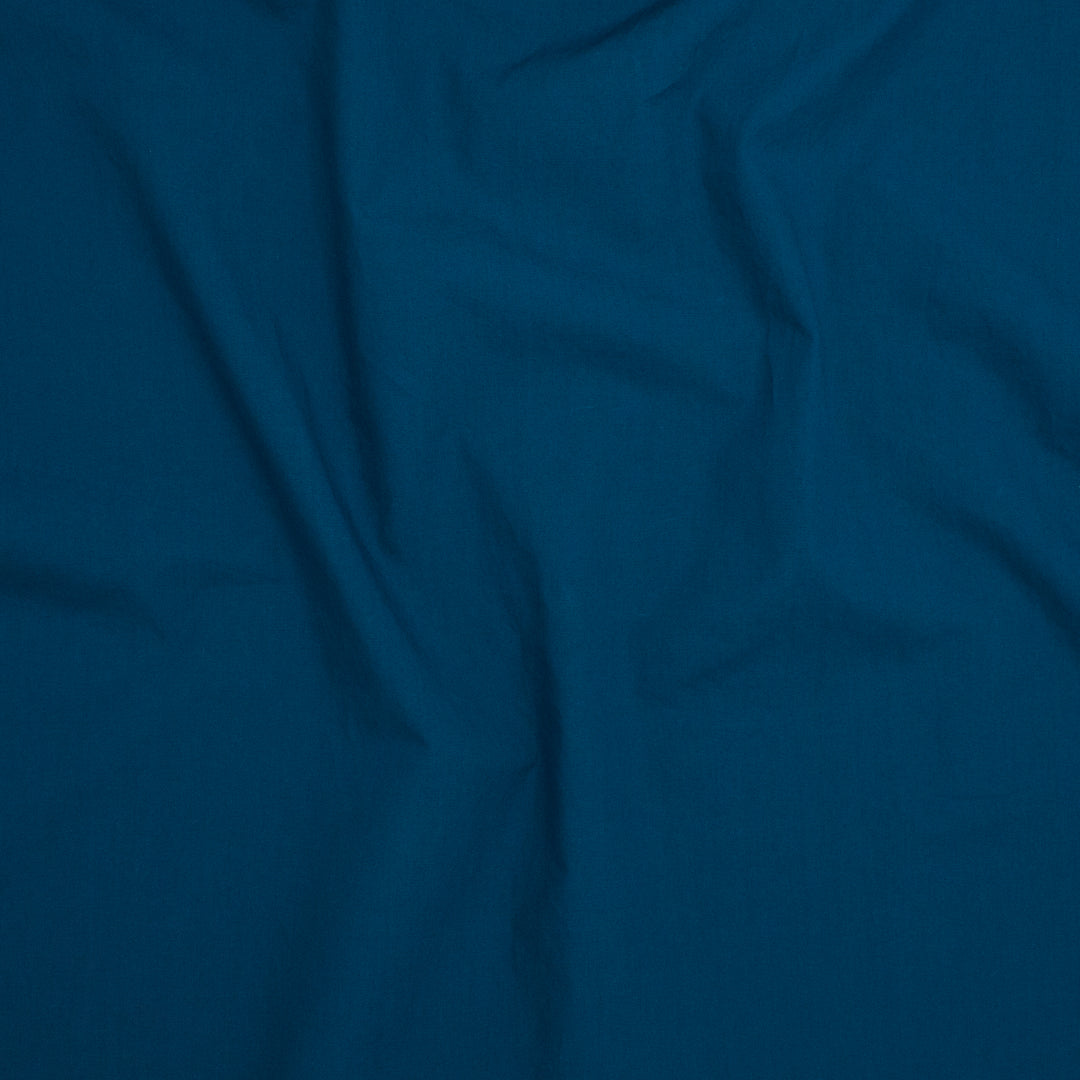 Coast Sandwashed Cotton Poplin Mediterranean Blue ½ yd-Fabric-Spool of Thread