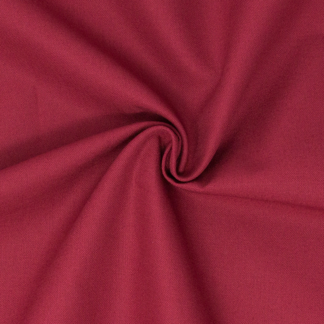 REMNANT Colorworks Premium Solid Burgundy - 1.33 yards