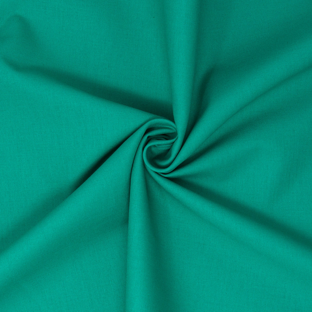 REMNANT Colorworks Premium Solid Peacock - 1 yards