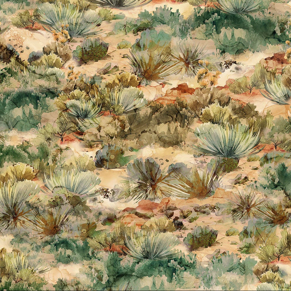 The Great Outdoors Desert Rust ½ yd