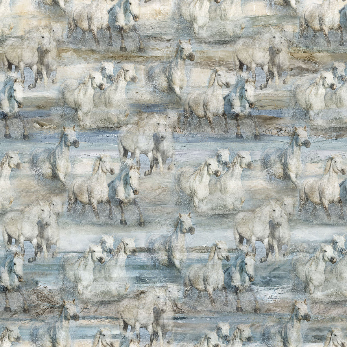 Running Free Wild Horses ½ yd