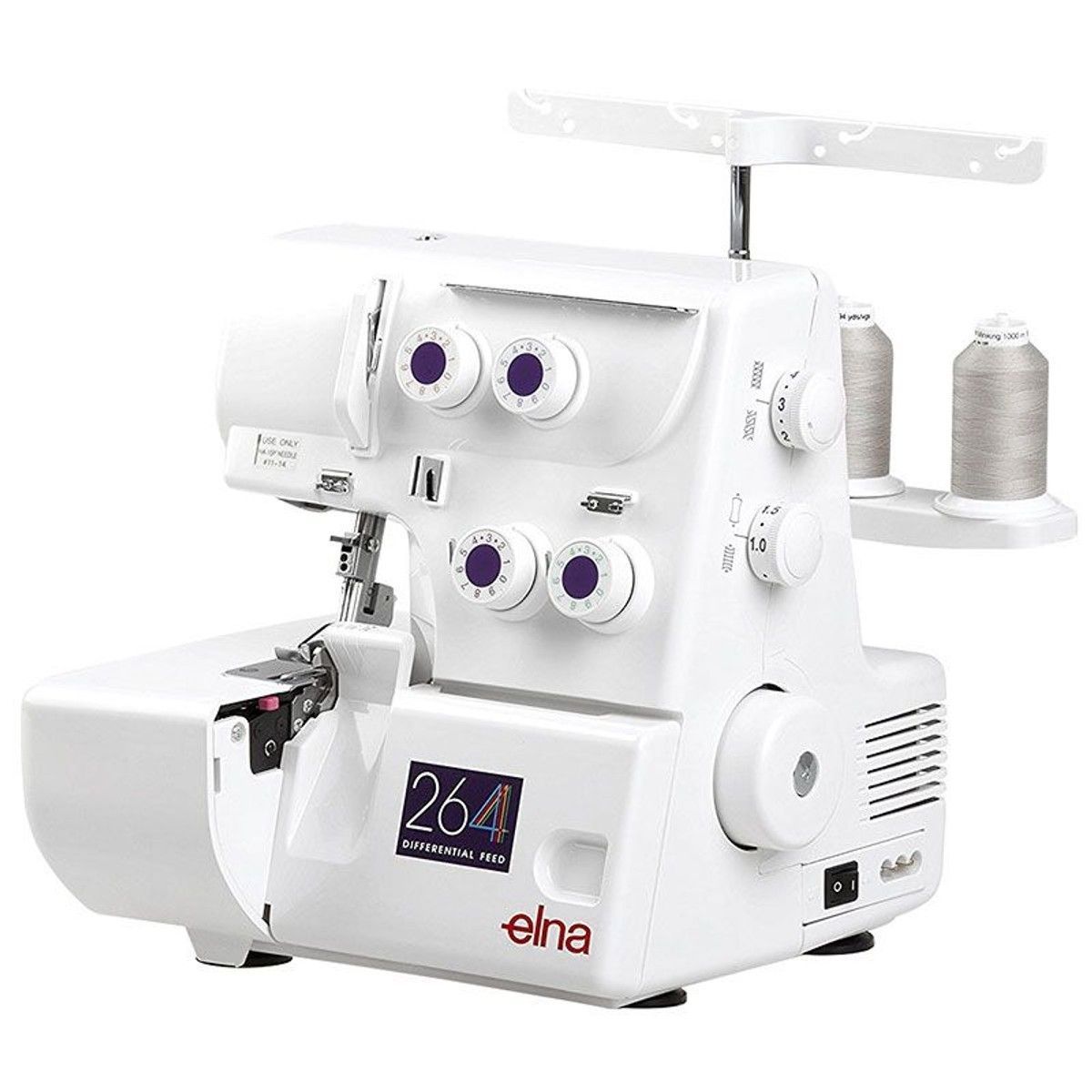 Elna 264 Serger-Spool of Thread