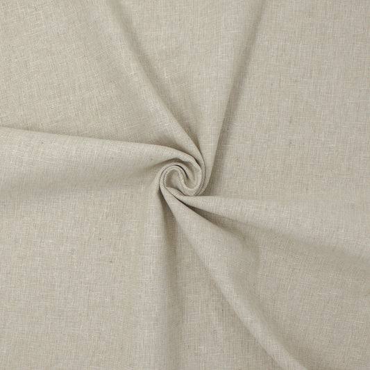 Essex Linen Cotton Yarn Dye Homespun Limestone ½ yd