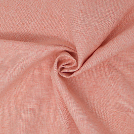 Essex Linen Cotton Yarn Dye Homespun Orangeade ½ yd