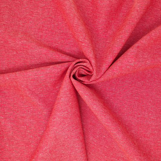 Essex Linen Cotton Yarn Dye Red ½ yd