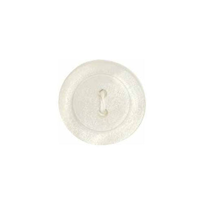 Excellent Button - 18mm (¾"), 2 Hole, Snow - 3 count-Notion-Spool of Thread