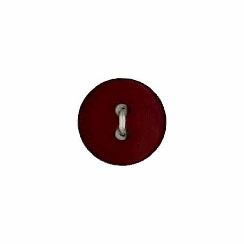 Fascinating Button - 12mm (½"), 2 Hole, Black Cherry - 5 count-Notion-Spool of Thread