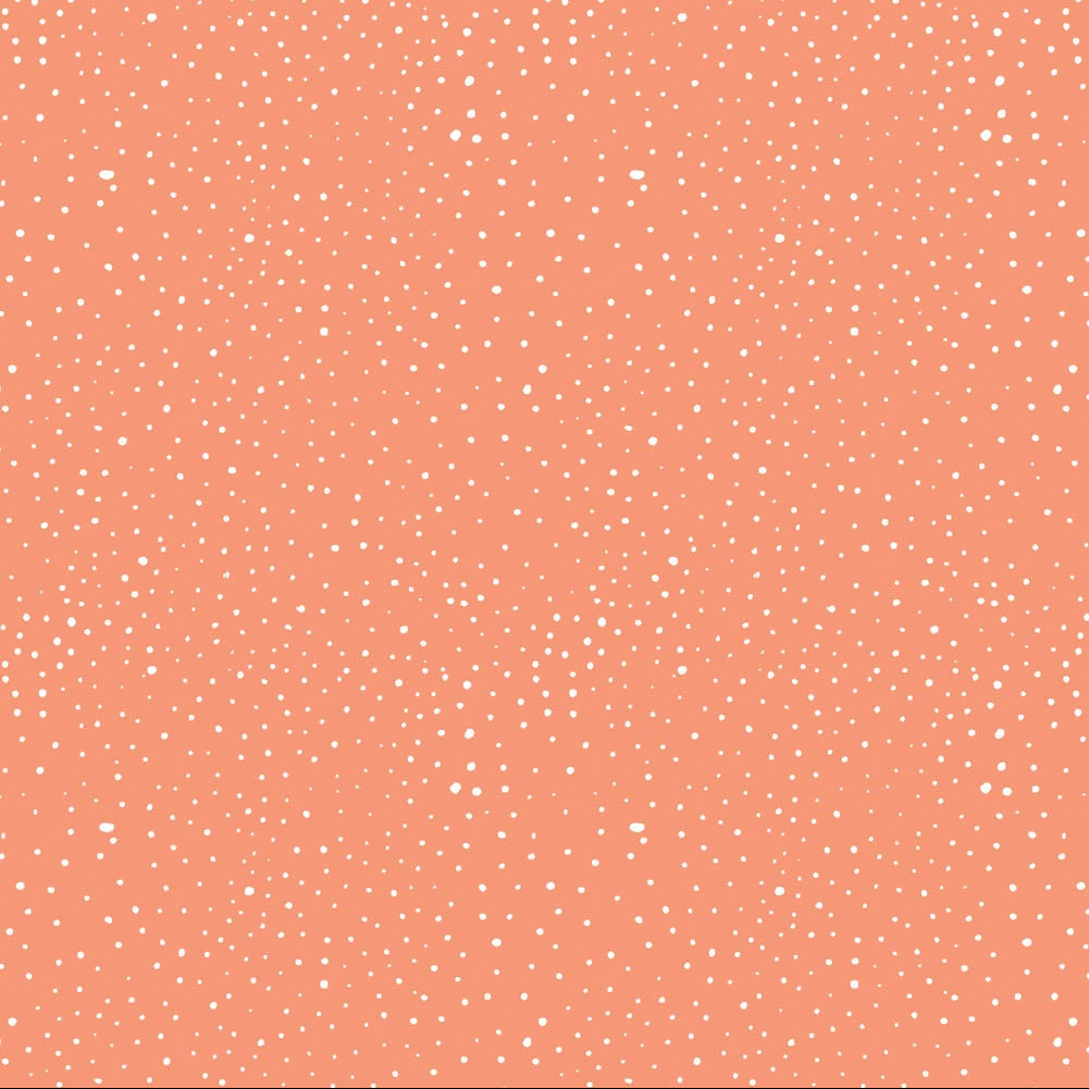 Field Trip Speckle Coral ½ yd-Fabric-Spool of Thread