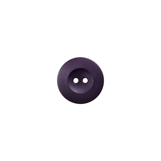 Gallant Button - 20mm (¾″), 2 Hole, Purple - 2 count
