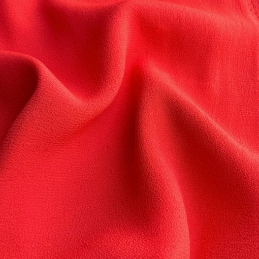 Glen Viscose Crepe Clementine ½ yd