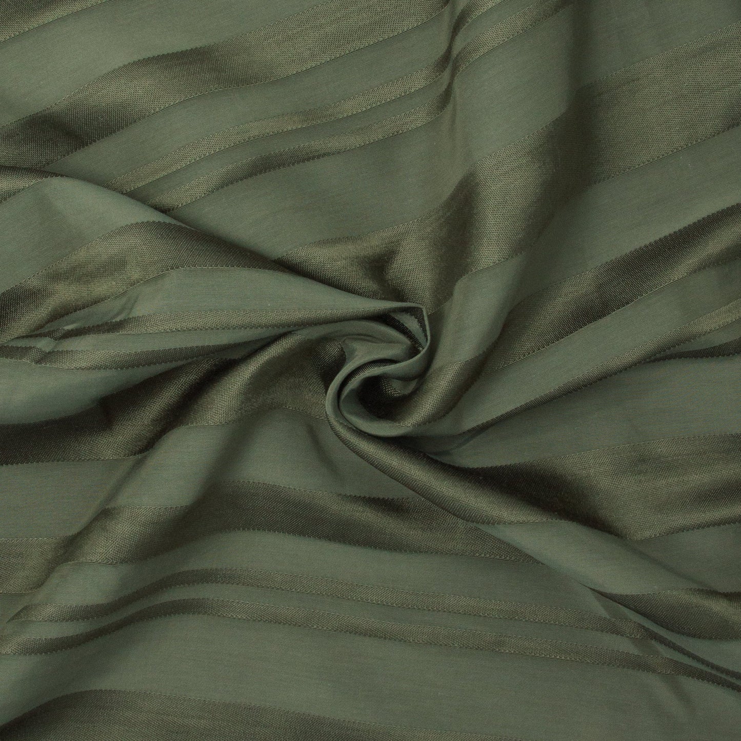 REMNANT Hoya Viscose Linen Cotton Stripe Herb - 0.31 yards-Fabric-Spool of Thread