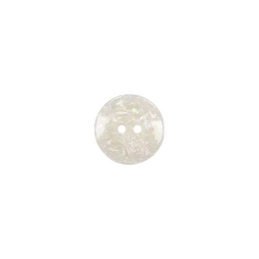 Intelligent Button - 15mm (⅝″), 2 Hole, Pearl - 3 count