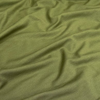 Laurel Eco Viscose Knit Basil ½ yd-Fabric-Spool of Thread