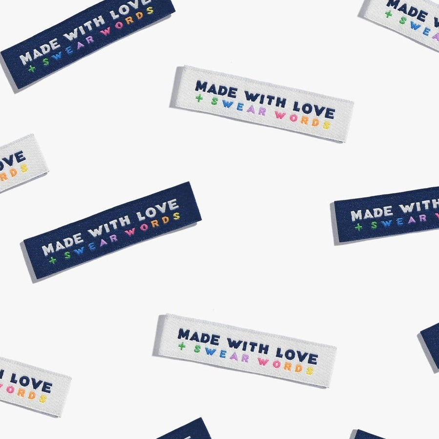 Made with Love and Swear Words Project Labels
