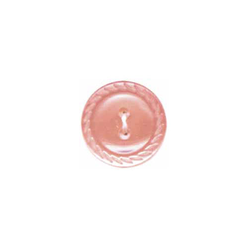 Impressive Button - 14mm (½"), 2 Hole, Soft Pink - 4 count-Notion-Spool of Thread
