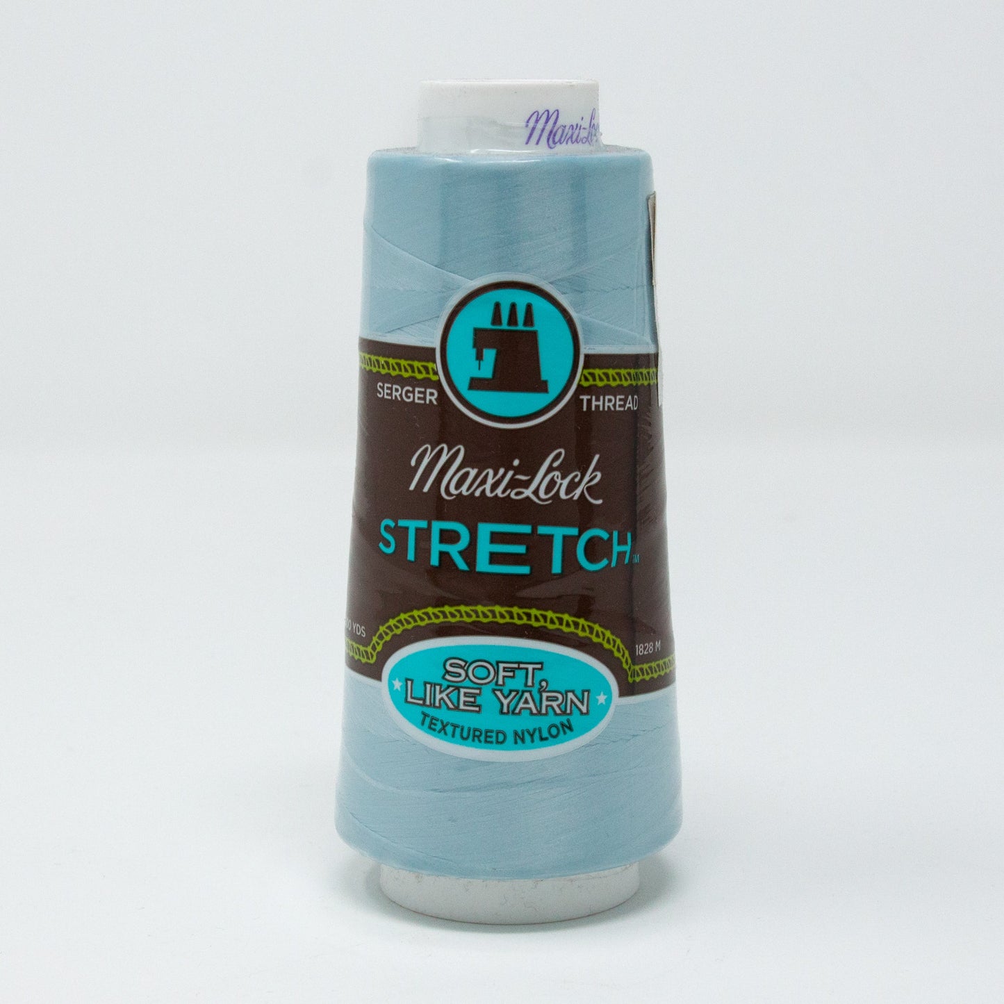 Maxi Lock Stretch Nylon Serger Cone Thread Blue Mist