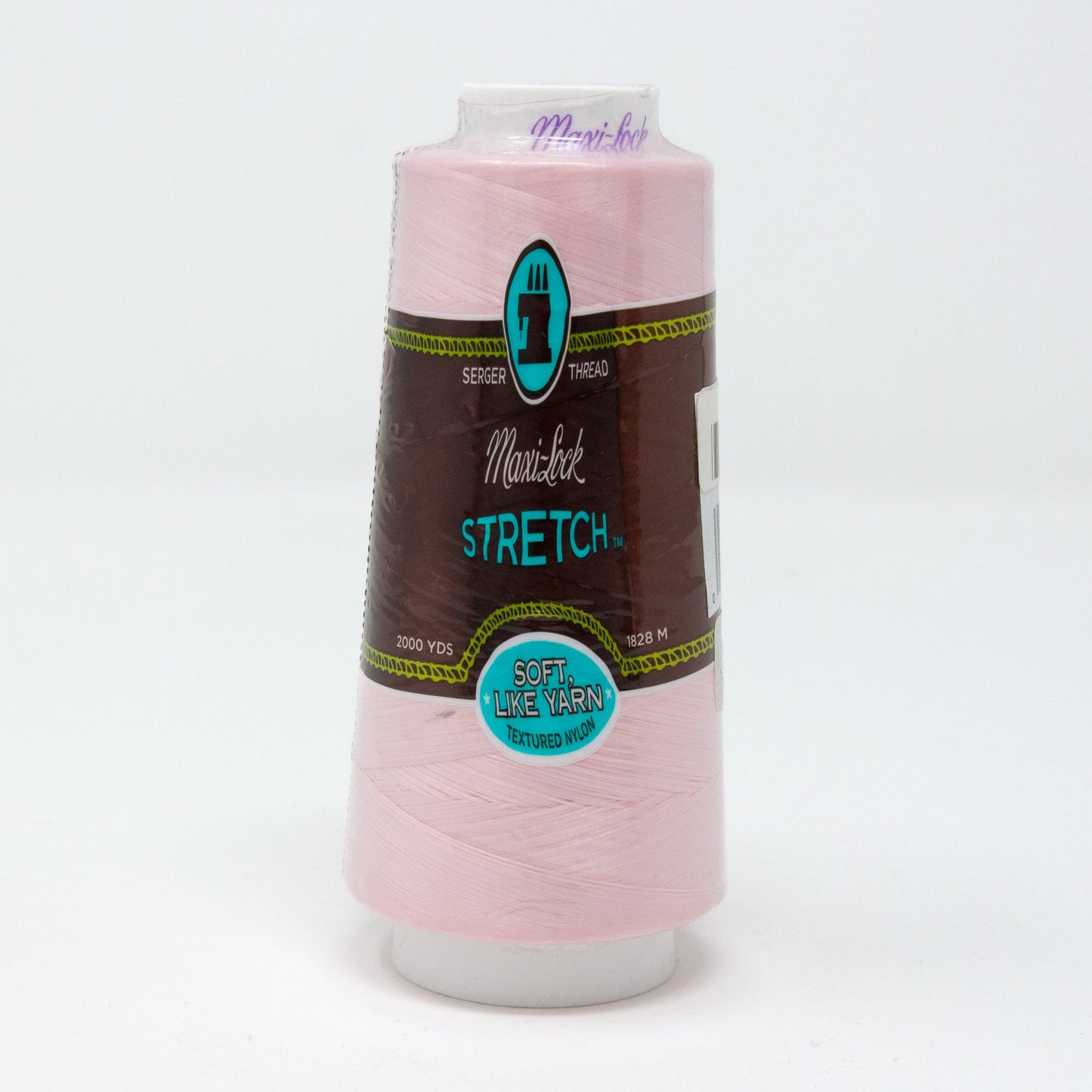 Maxi Lock Stretch Nylon Serger Cone Thread Pink