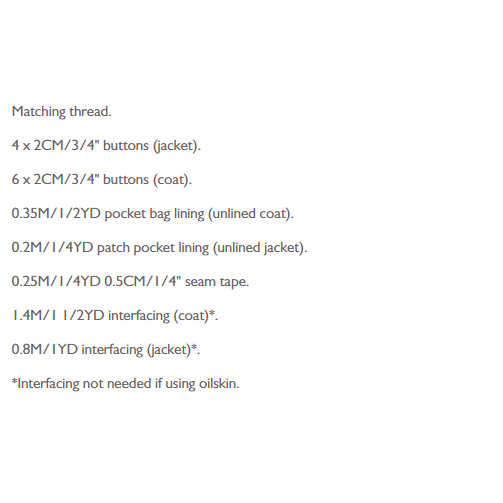 Merchant & Mills The Sanda Jacket Sizes 6-18 Paper Pattern-Pattern-Spool of Thread