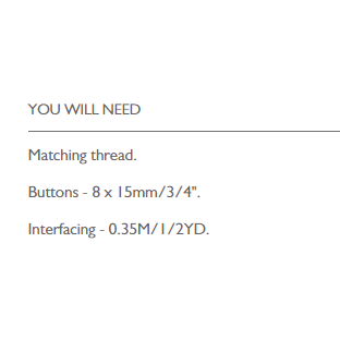 Merchant & Mills The Shepherd Sizes 6-18 Paper Pattern-Pattern-Spool of Thread