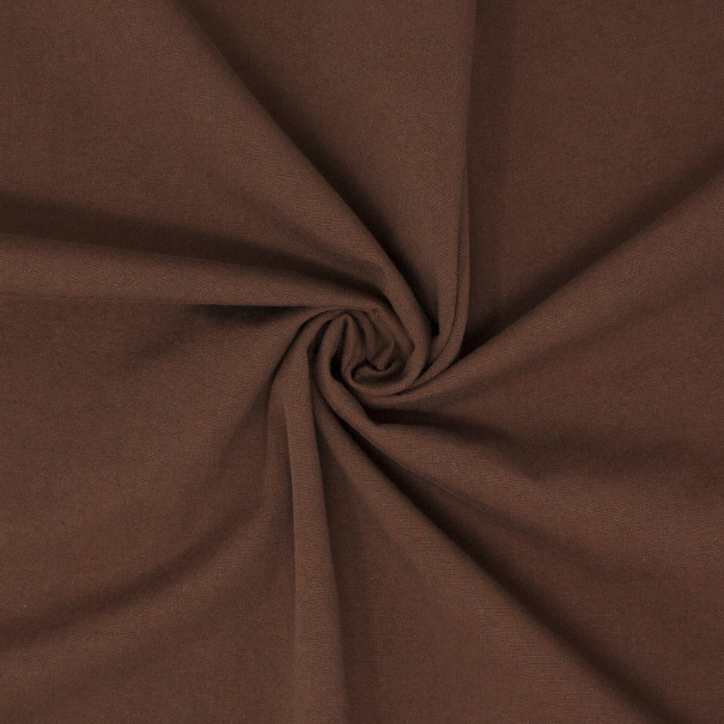 Nelson Washed 7oz Organic Cotton Bison ½ yd-Fabric-Spool of Thread