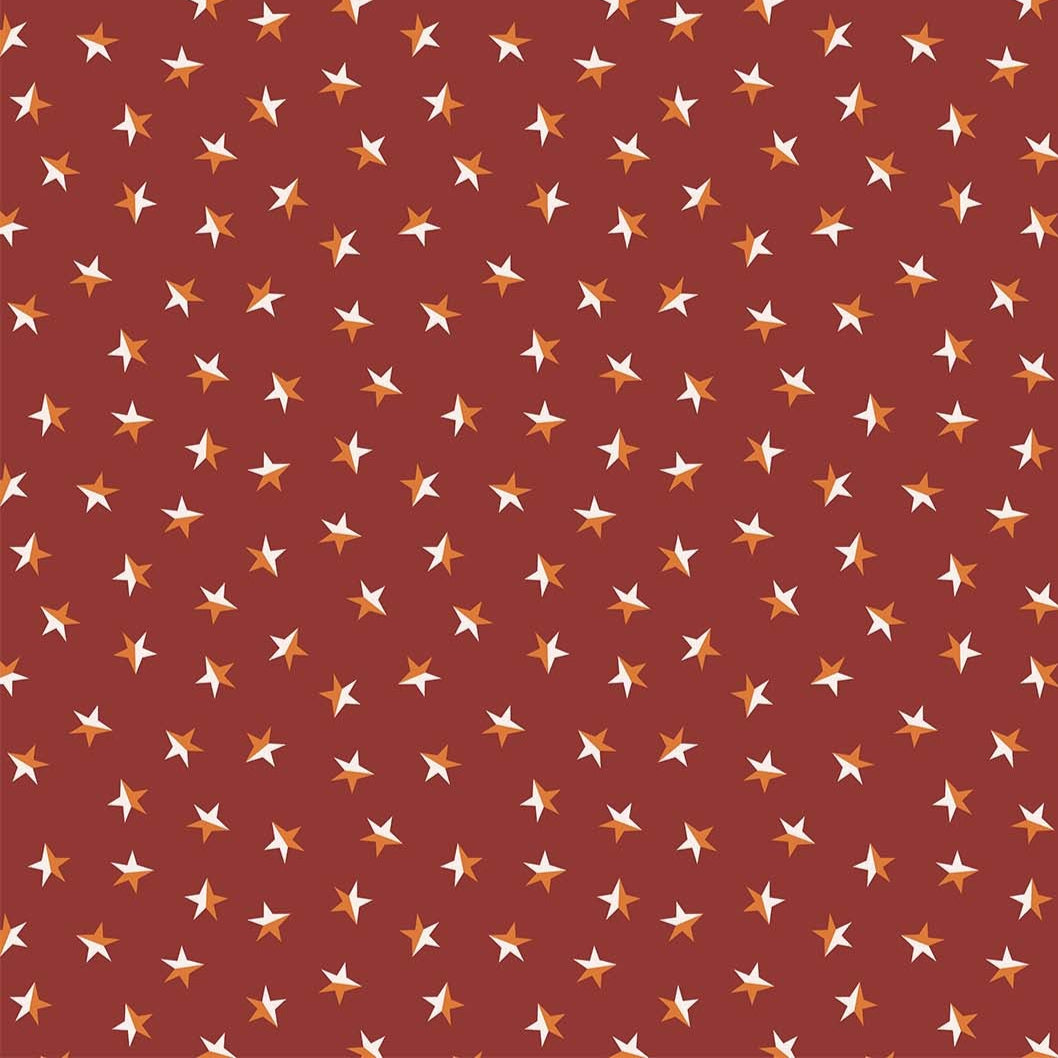 Pickle Juice Burst Rust ½ yd-Fabric-Spool of Thread
