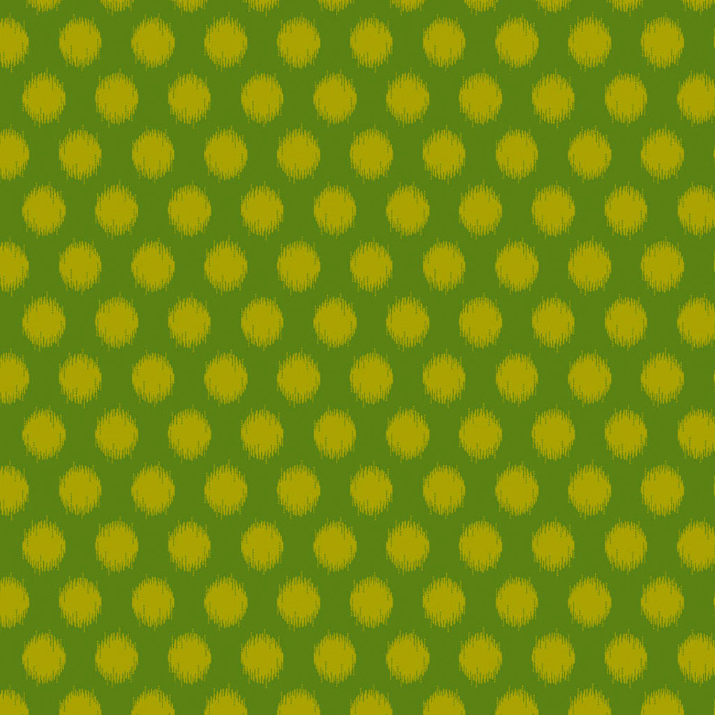 Pop Sugar Top Dot Green ½ yd-Fabric-Spool of Thread