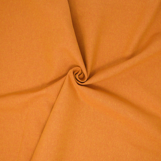 REMNANT Essex Linen Cotton Yarn Dye Cedar - 0.63 yards-Fabric-Spool of Thread