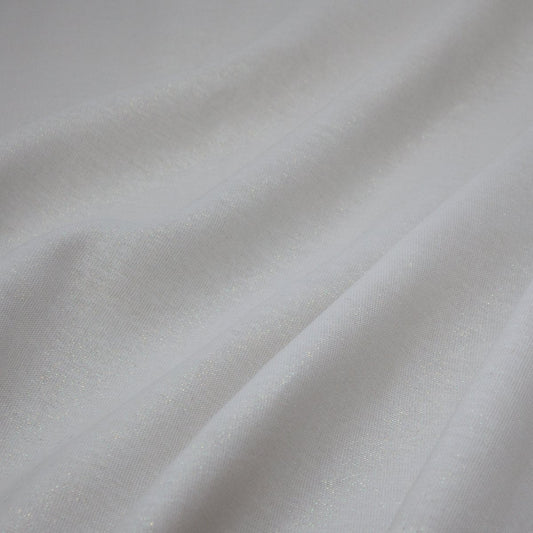 REMNANT Essex Linen Cotton Yarn Dye Crystal with Metallic - 1.5 yards-Fabric-Spool of Thread
