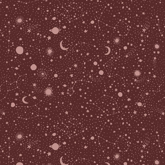 REMNANT Galaxies Stars Rust - 0.89 yards-Fabric-Spool of Thread