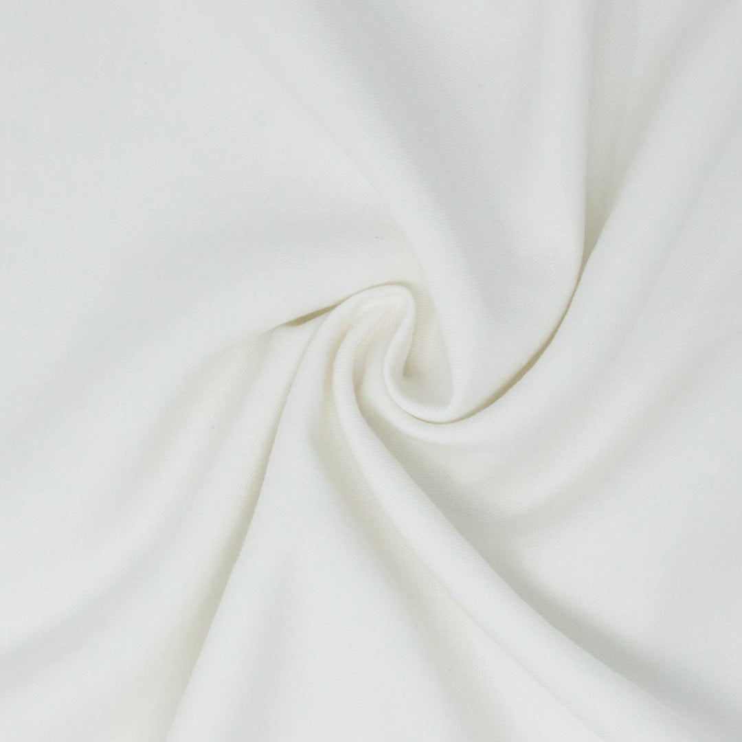 REMNANT Wells Washed Linen Organic Cotton Twill Magnolia - 1.1 yards-Fabric-Spool of Thread