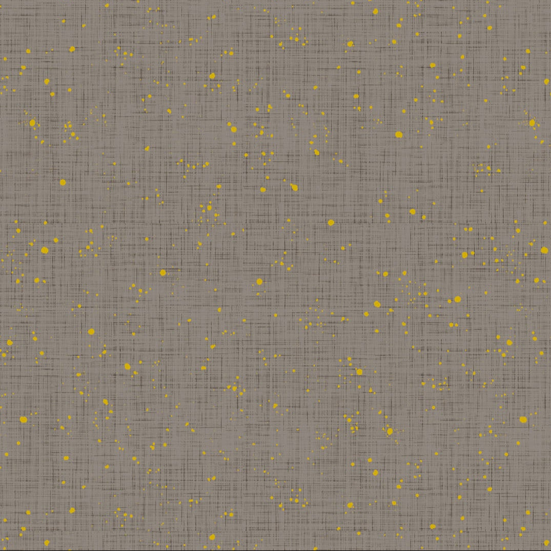 REMNANT Winter Dream Texture Taupe Metallic - 0.8 yards-Fabric-Spool of Thread