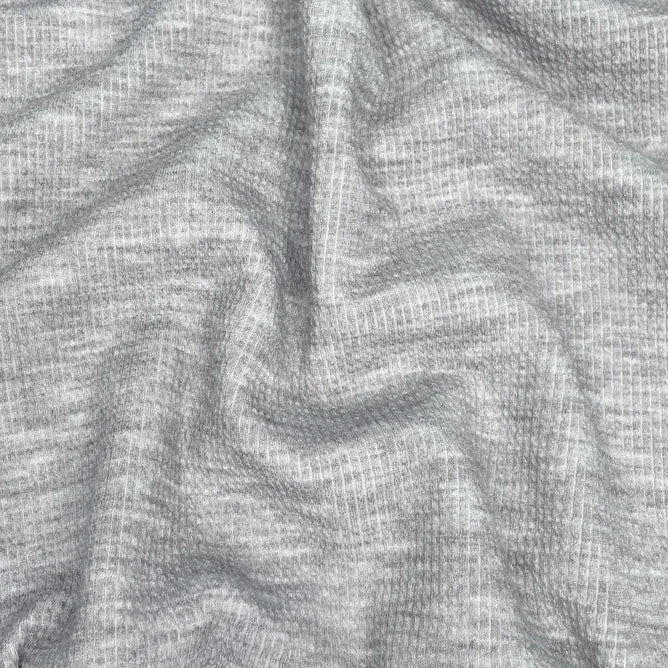 Revel Polyester Rayon Rib Knit Cloudburst ½ yd-Fabric-Spool of Thread