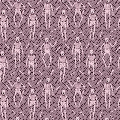 Sweet Tooth Purple ½ yd-Fabric-Spool of Thread