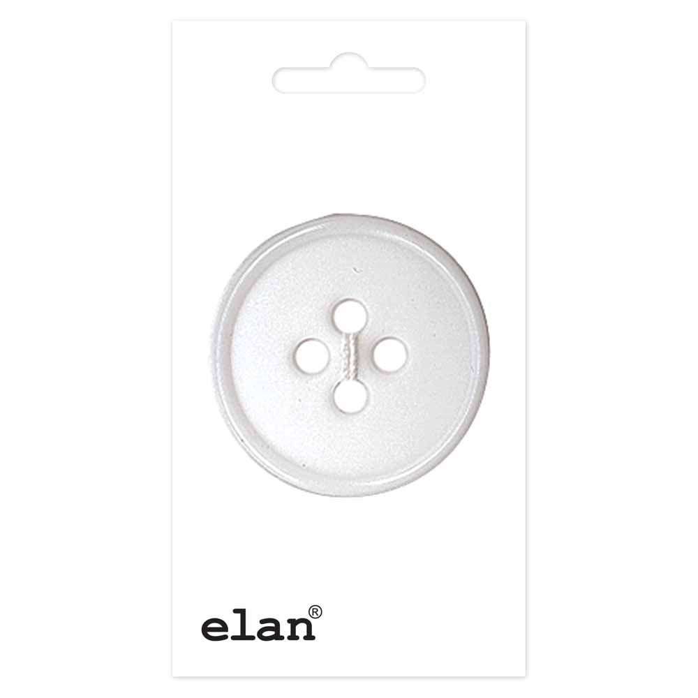 Stunning Button - 34mm (1⅜"), 4 Hole, Daisy - 1 count-Notion-Spool of Thread