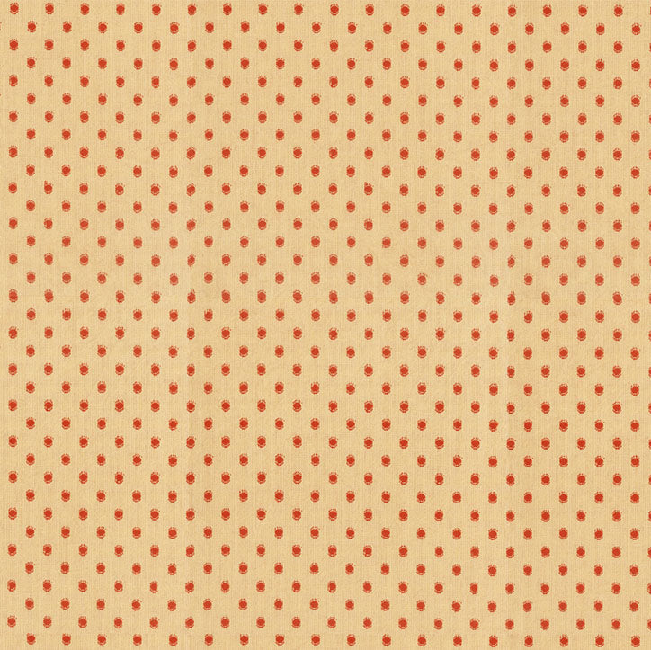 Garden Variety Yarn Dyed Cotton Droplets Butterscotch ½ yd