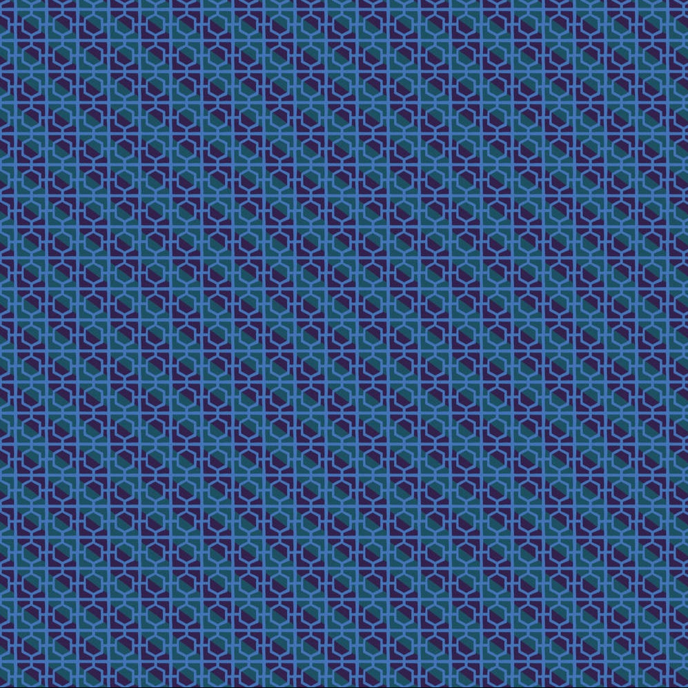 Wandering Eye Cinder Block Cool ½ yd-Fabric-Spool of Thread