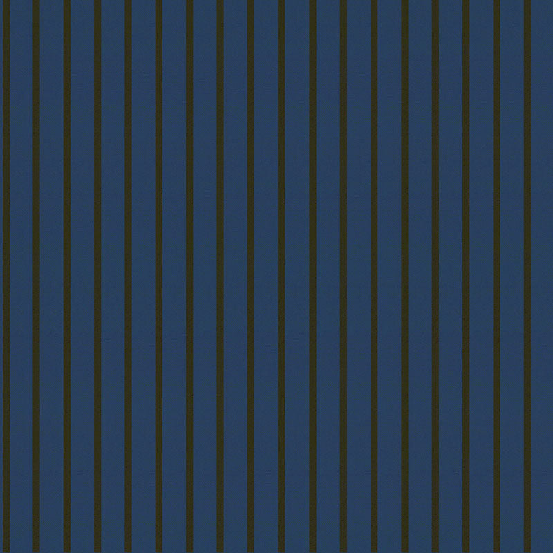 REMNANT Warp + Weft Ooh Lucky Lucky Yarn Dyed Cotton Navy - 1.5 yards-Fabric-Spool of Thread