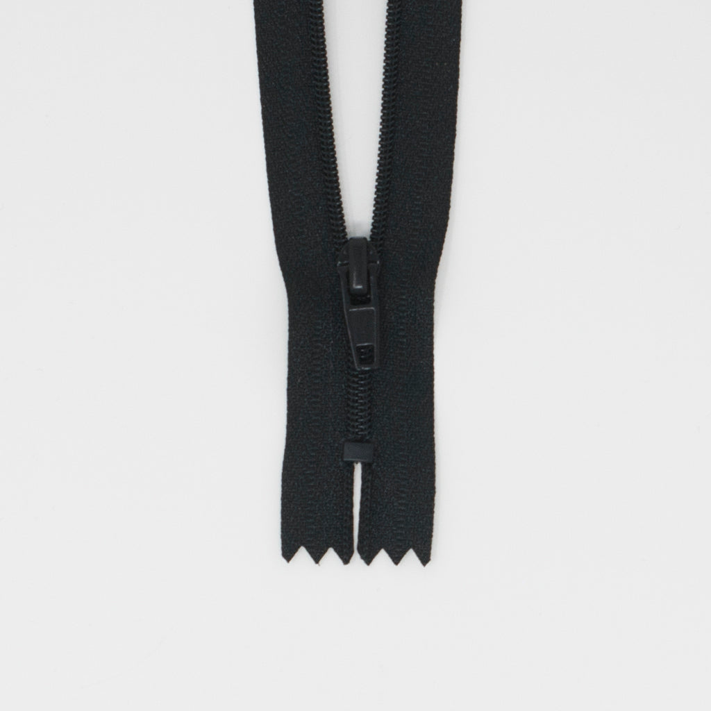 Zipper Dress 14", 35cm Black-Notion-Spool of Thread