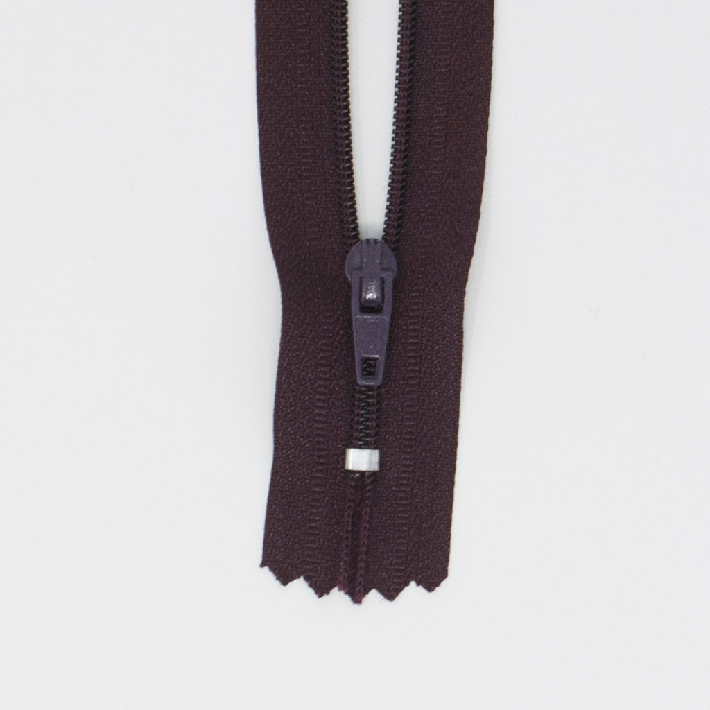Zipper Dress 14", 35cm Plum-Notion-Spool of Thread