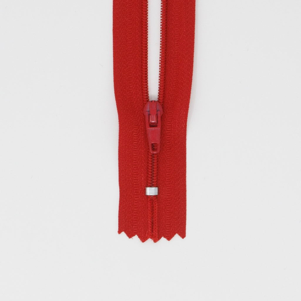 Zipper Dress 14", 35cm Red-Notion-Spool of Thread