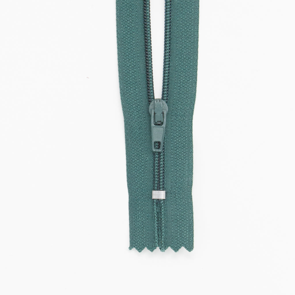 Zipper Dress 22", 55cm Forest Green