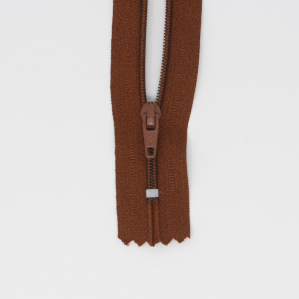 Zipper Dress 7", 18cm Brown