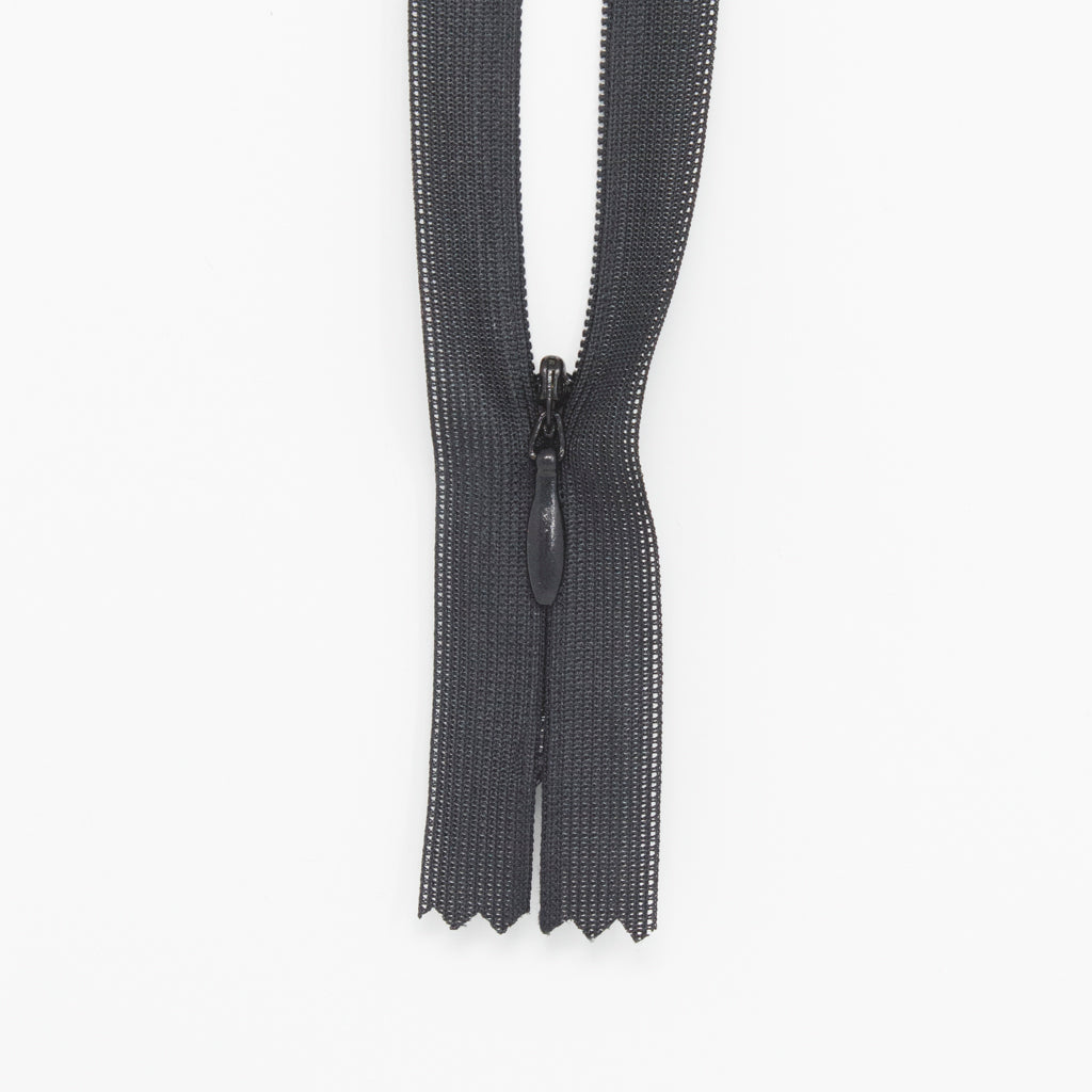 Zipper Invisible 8", 20cm Black
